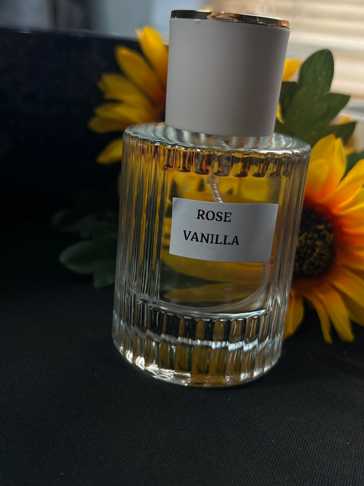50ml , rose & vanilla parfums