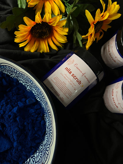 300g nila scrub ,smooth snd moisturizer skin, brightening and softening