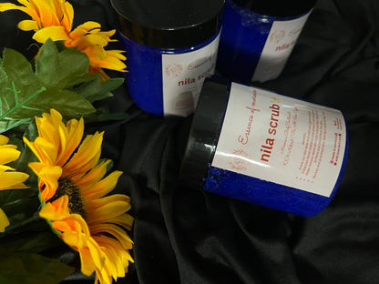 300g nila scrub ,smooth snd moisturizer skin, brightening and softening