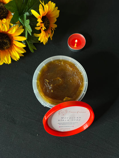 250g moroccan black soap